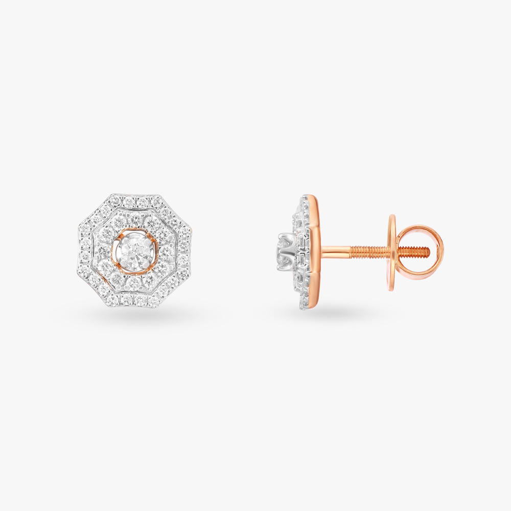 Opulent Diamond Stud Earrings,,hi-res image number null
