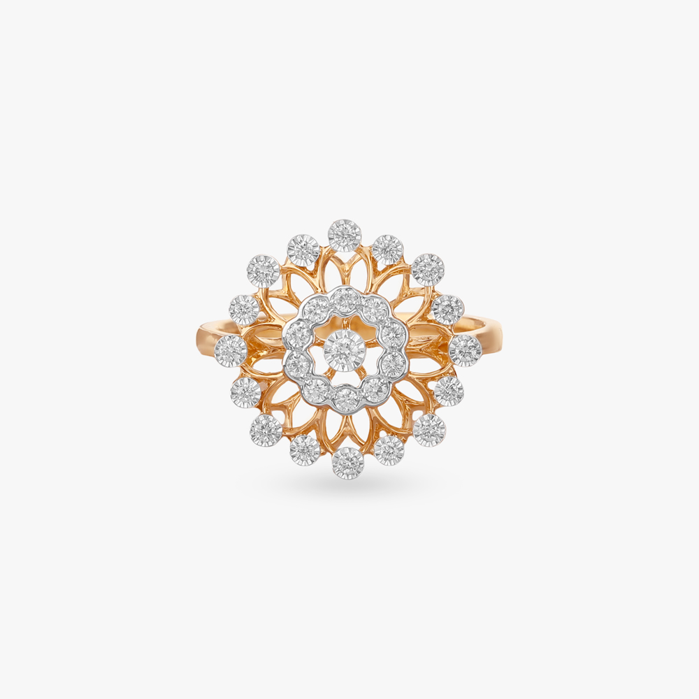 Majestic Mandala Diamond Ring,,hi-res image number null