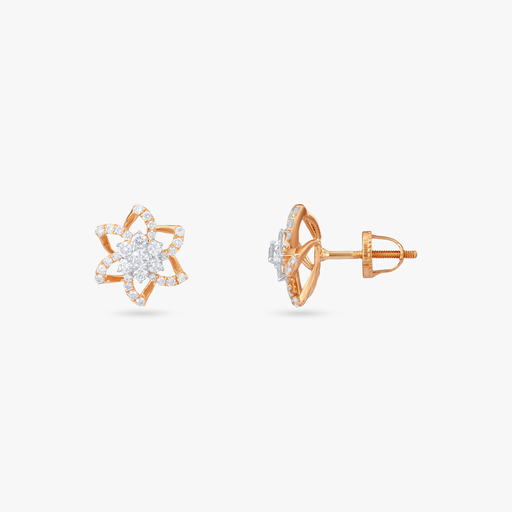 Star Bloom Diamond Pendant and Earrings Set,,hi-res image number null