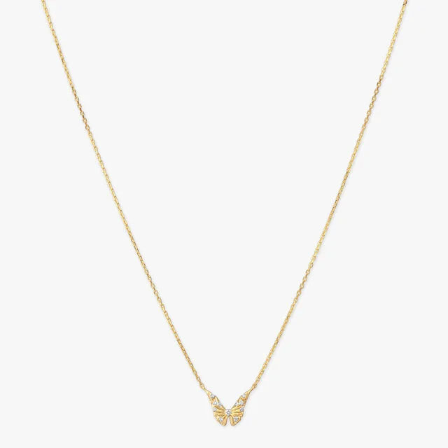 Flutter Frame Diamond Pendant with Chain,,hi-res image number null