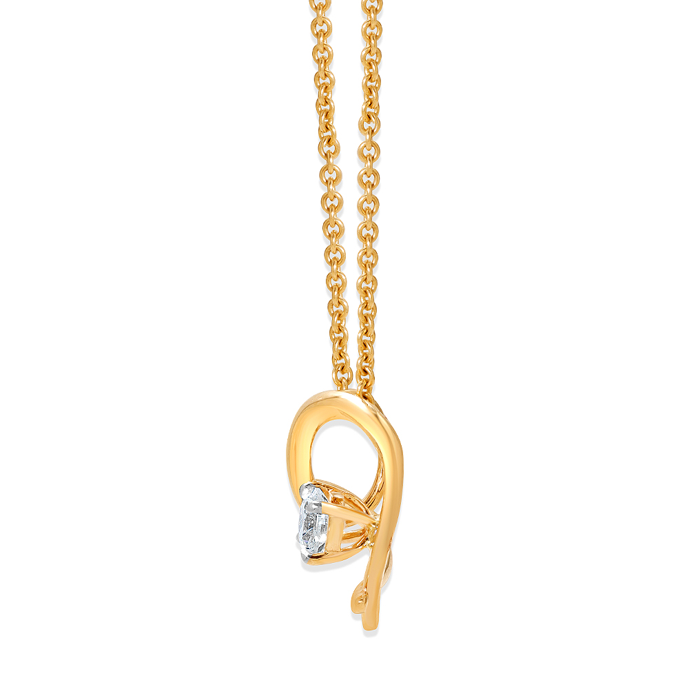 Sparkling Solitaire Pendant,,hi-res image number null