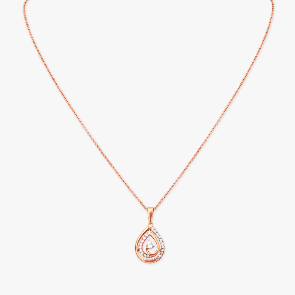 Dew Drop! Diamond Pendant with Chain,,hi-res image number null