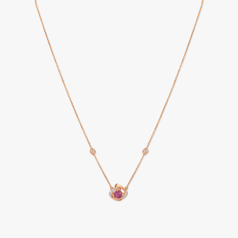Pink Serenade Diamond Necklace Set,,hi-res image number null