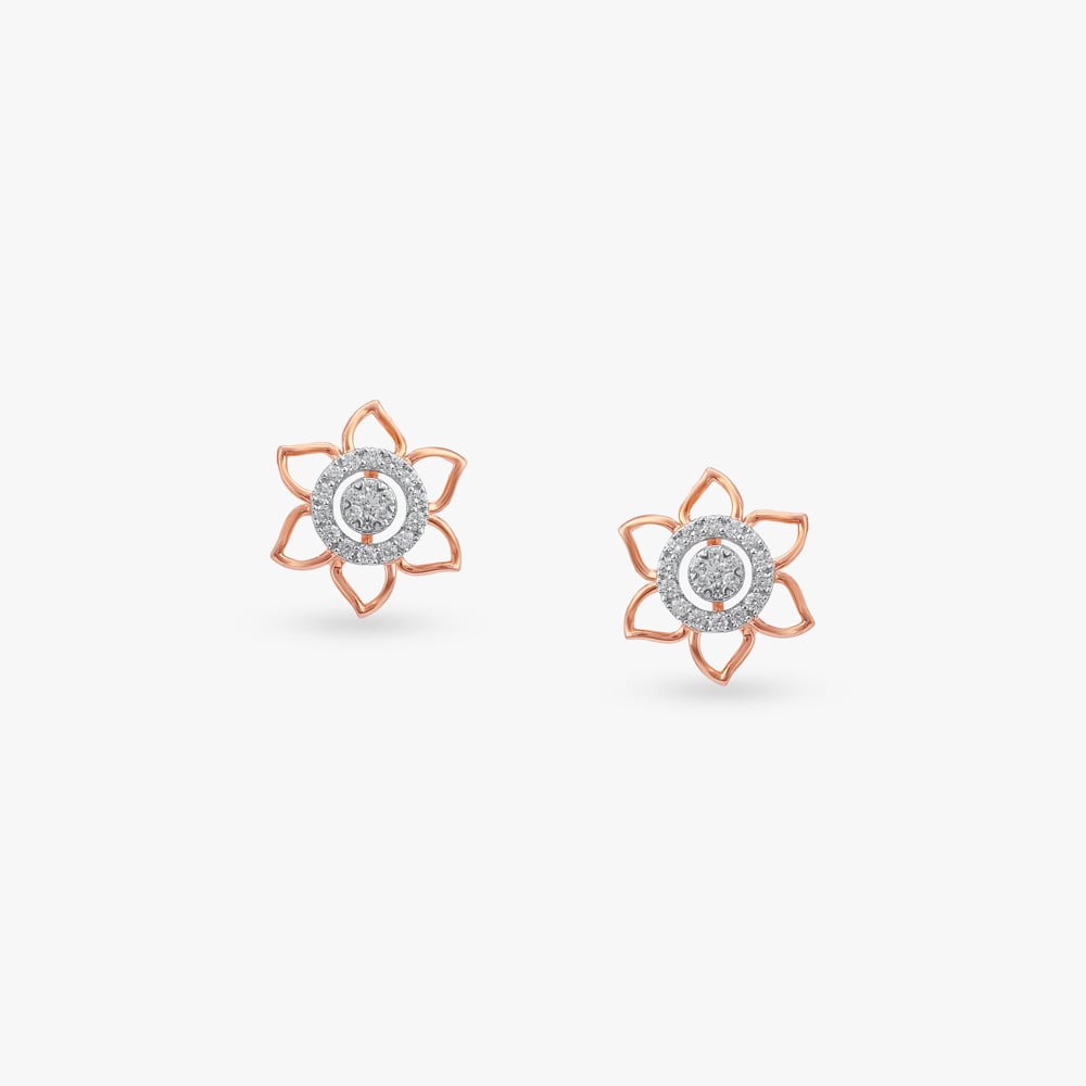 

Divine Orbit Diamond Stud Earrings