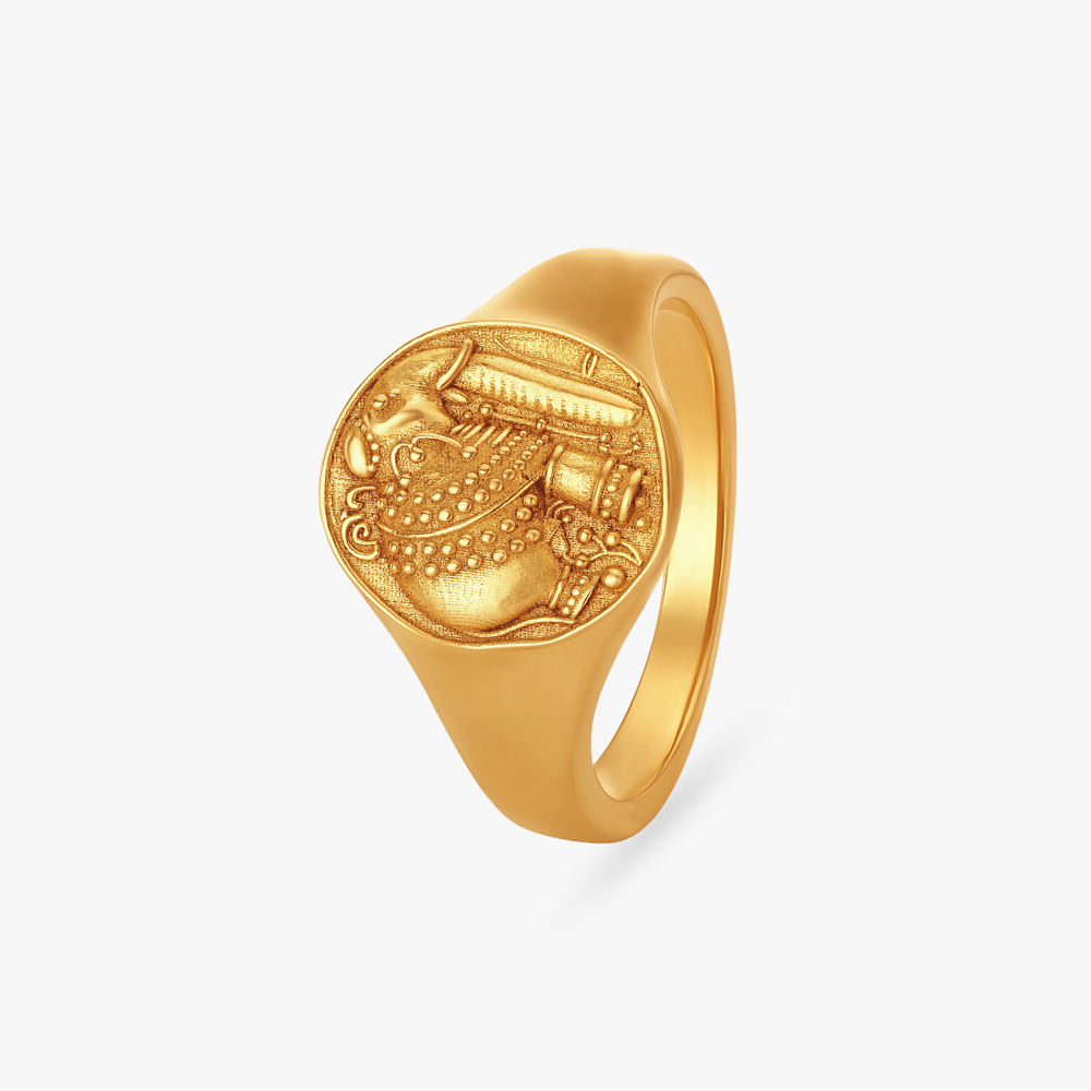 Gajakesari Coin Ring,,hi-res image number null