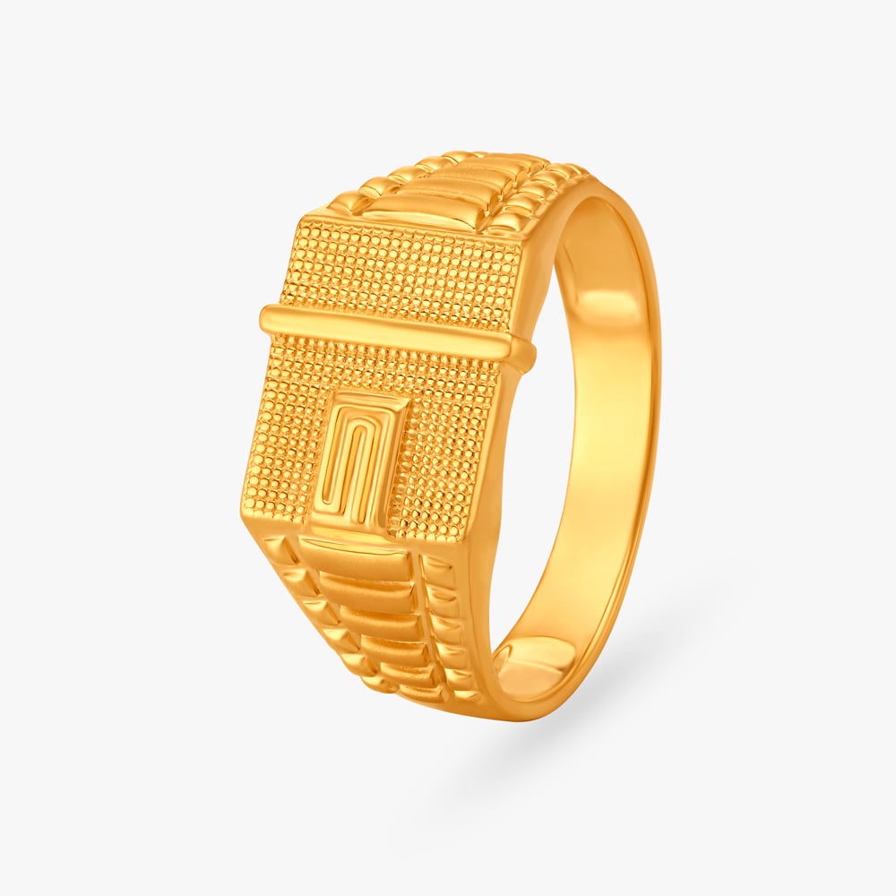 

Textured Ring for Men