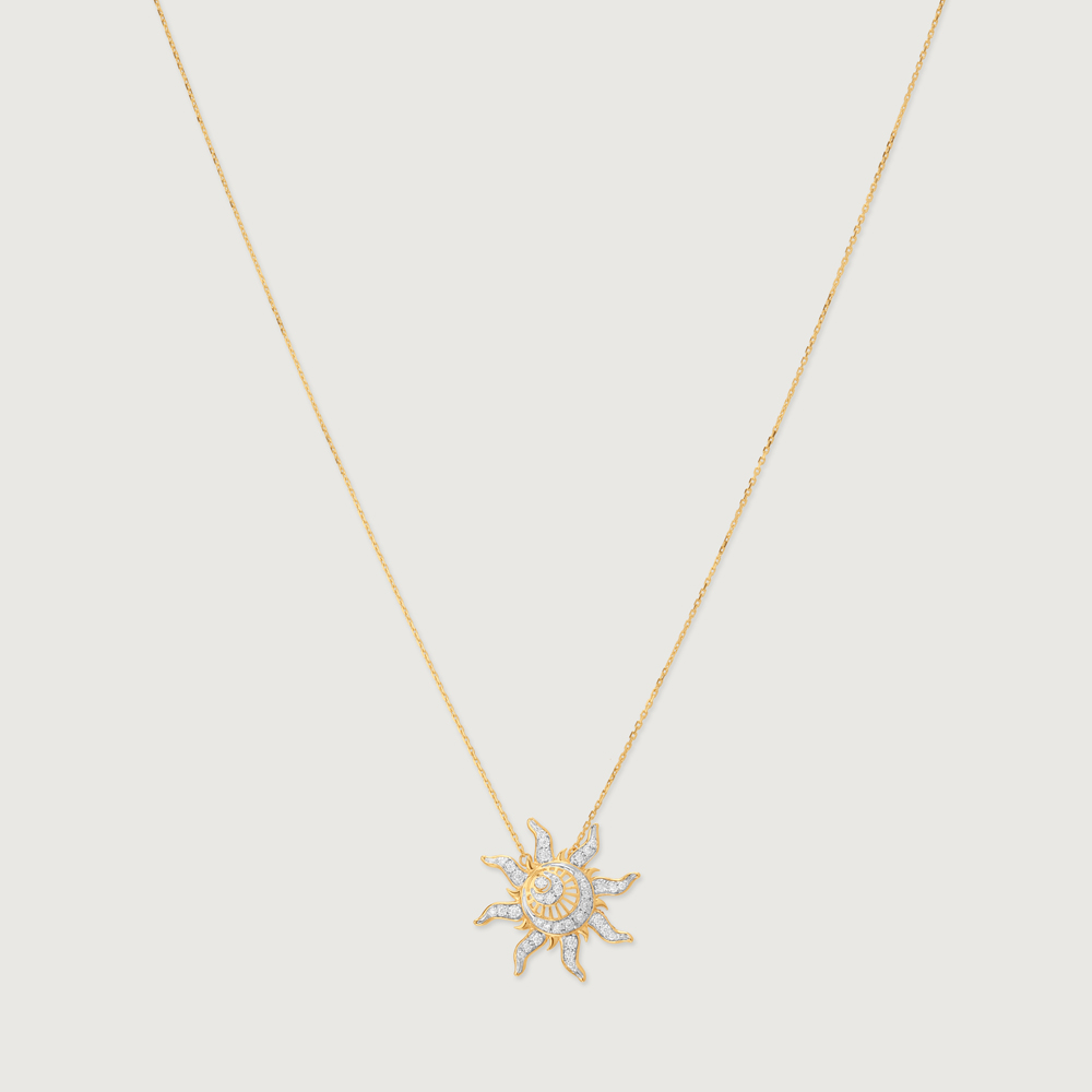 Solar Radiance Diamond Necklace,,hi-res image number null