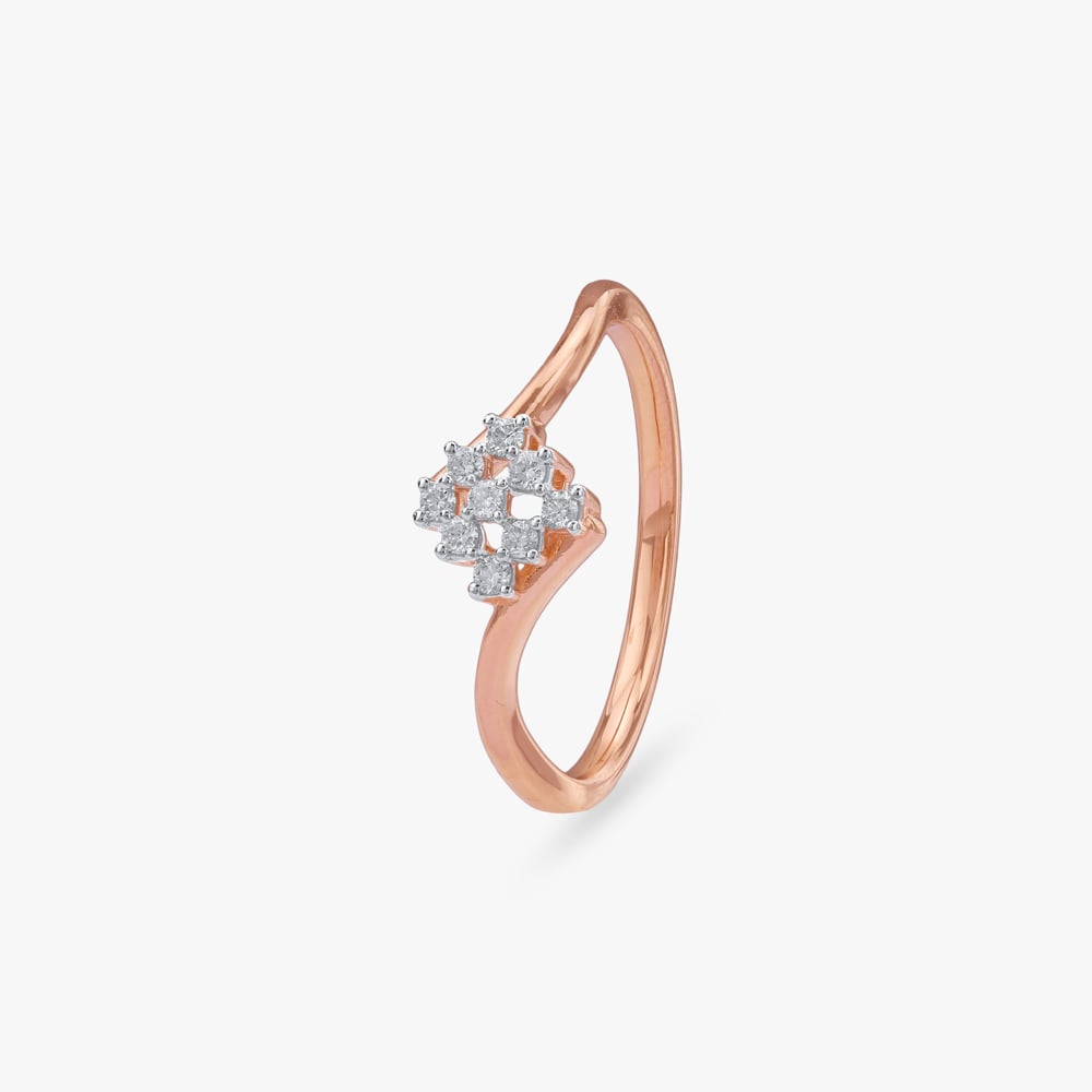 Crossover Glimmer Diamond Ring,,hi-res image number null