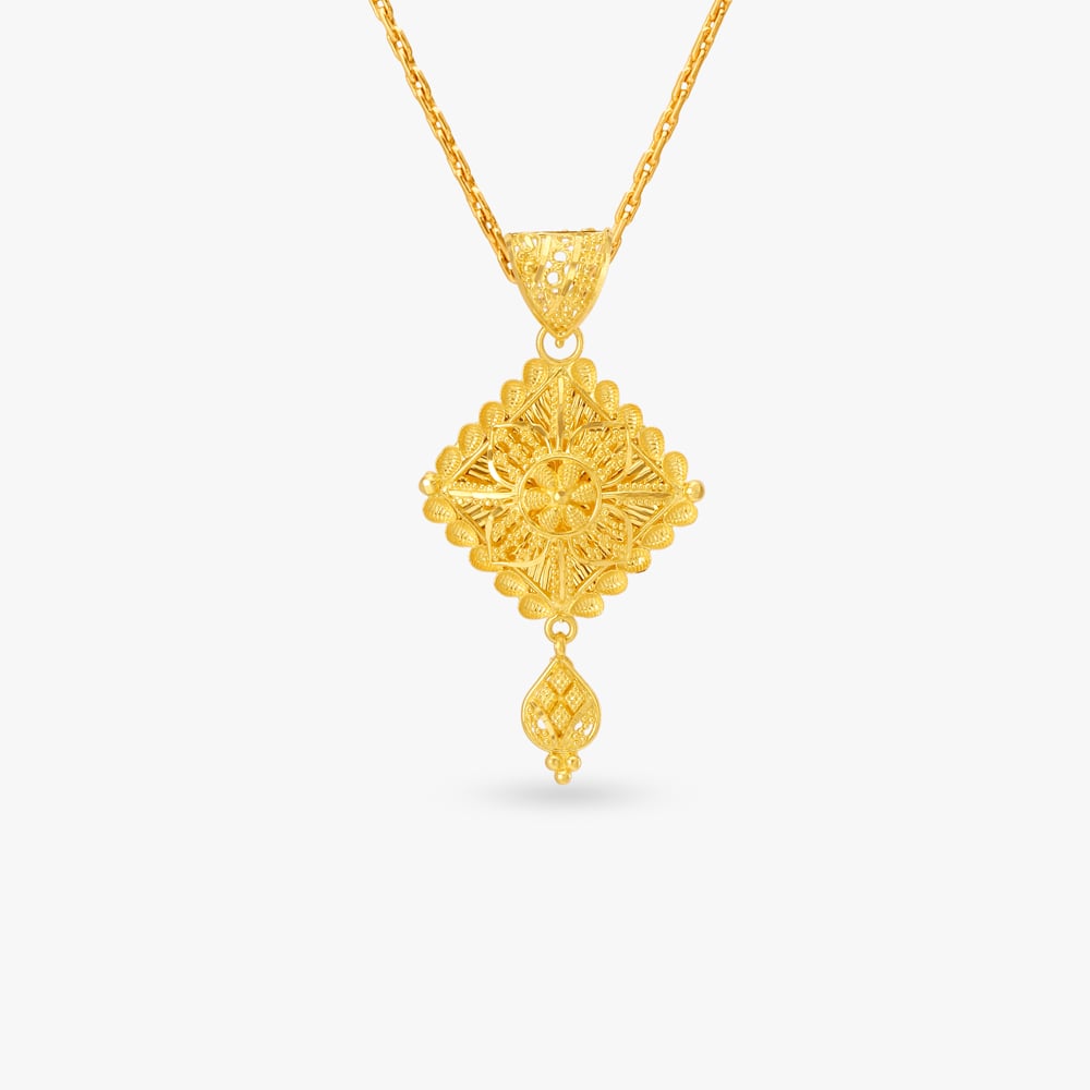 Radiant Gold Pendant,,hi-res image number null
