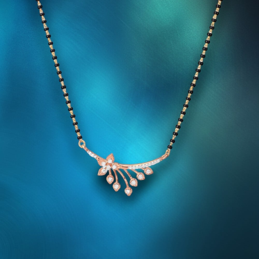 

Vine Grace Diamond Mangalsutra