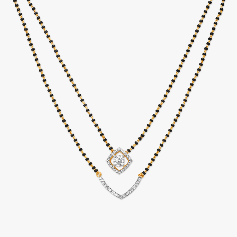 Everlasting Harmony Solitaire Mangalsutra,,hi-res image number null