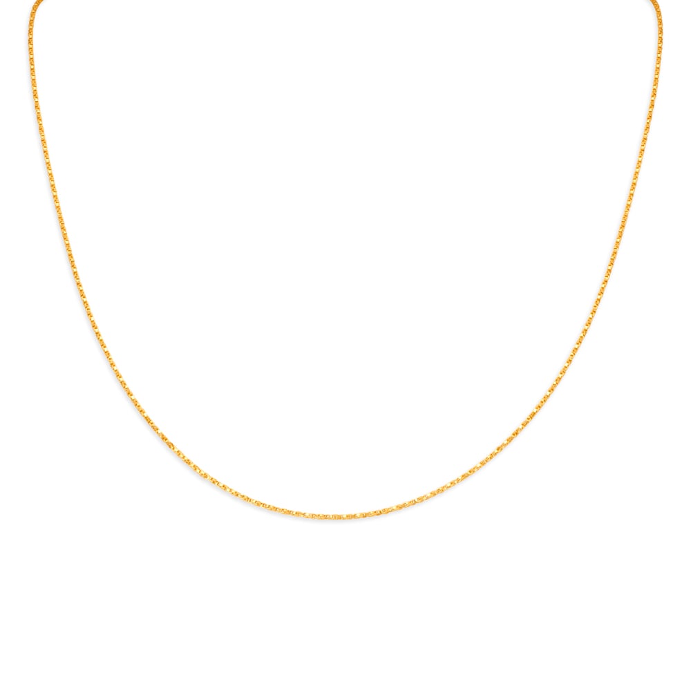 

Wave Style Gold Chain