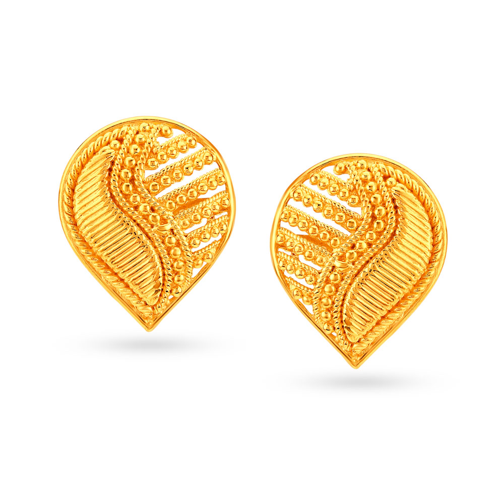 Elegant Teardrop Stud Earrings,,hi-res image number null