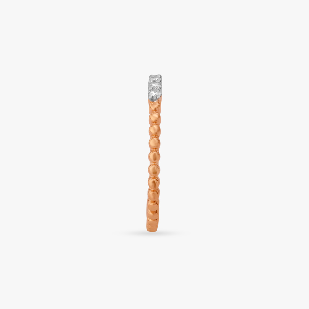 Sculpted Beadwork Diamond Ring,,hi-res image number null