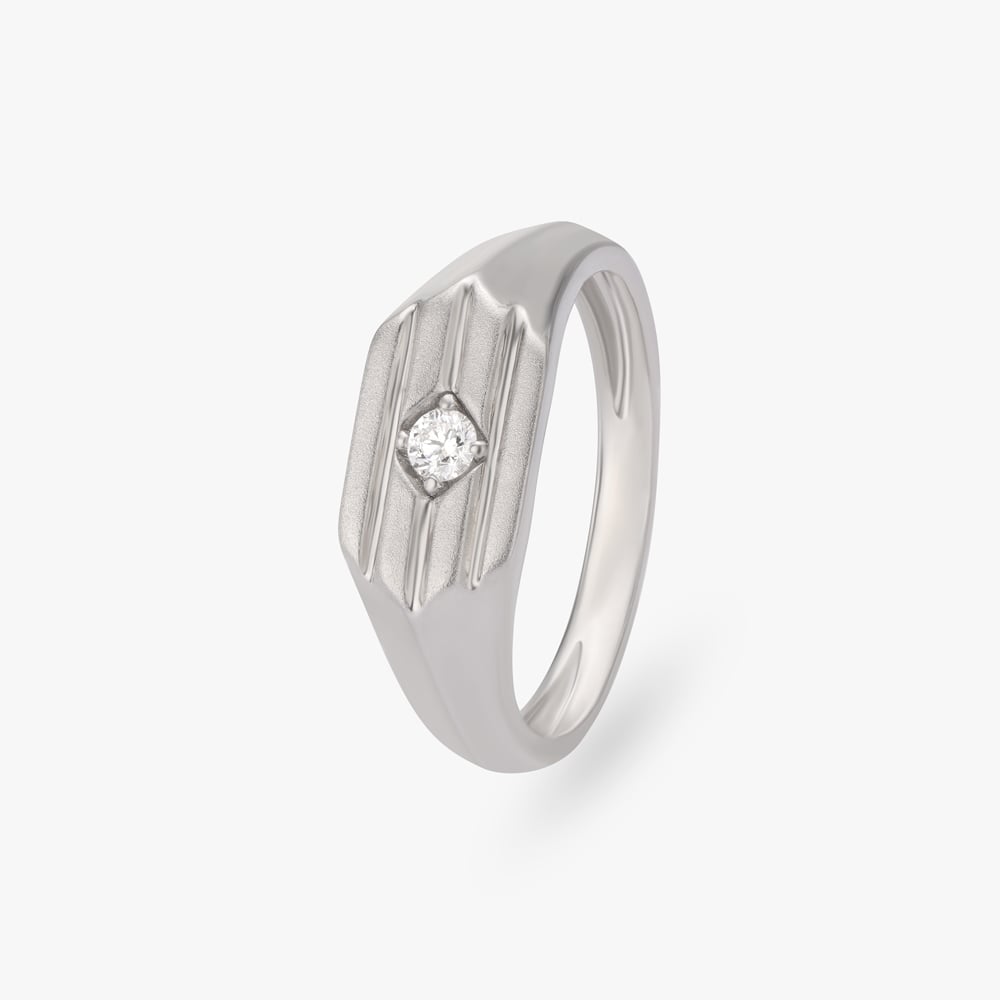 Sophistication Redefined Platinum Ring For Men
