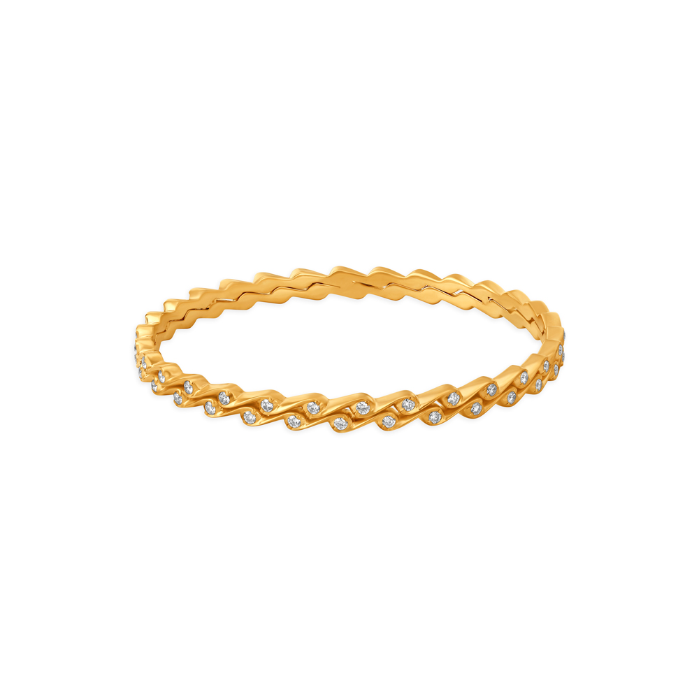 Twist of Elegance Diamond Bangles,,hi-res image number null