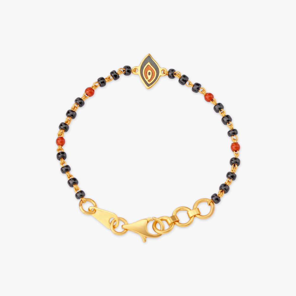 Little Nazariya Gold Bracelet for Kids,,hi-res image number null