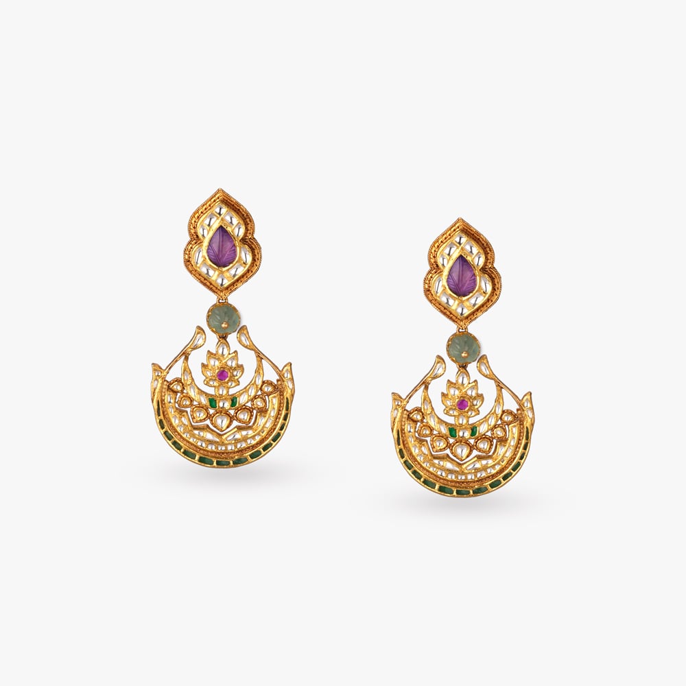 Grand Elegance Gold Necklace Set,,hi-res image number null