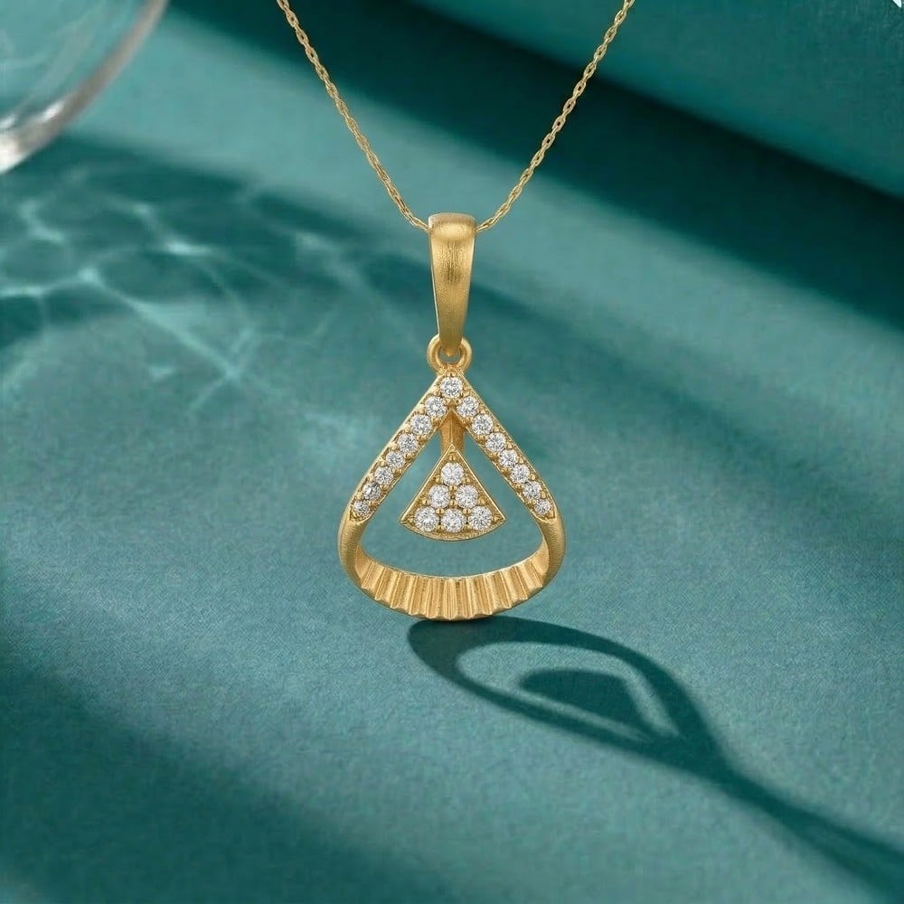 

Prism Arc Diamond Pendant