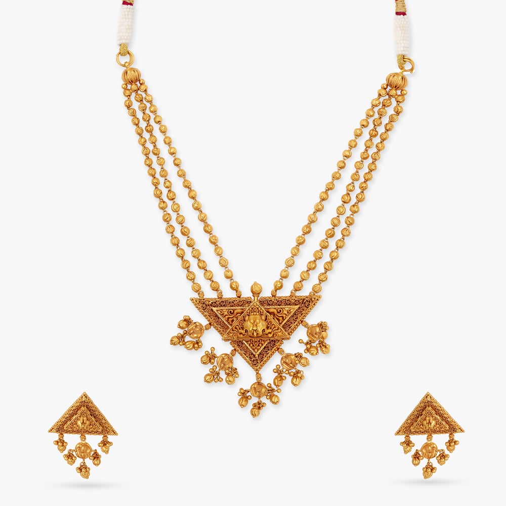 Kirthimukha Necklace Set,,hi-res image number null