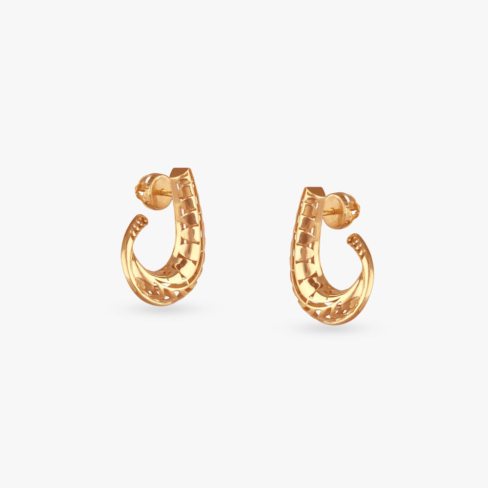 Chevron Loop Gold Necklace Set,,hi-res image number null
