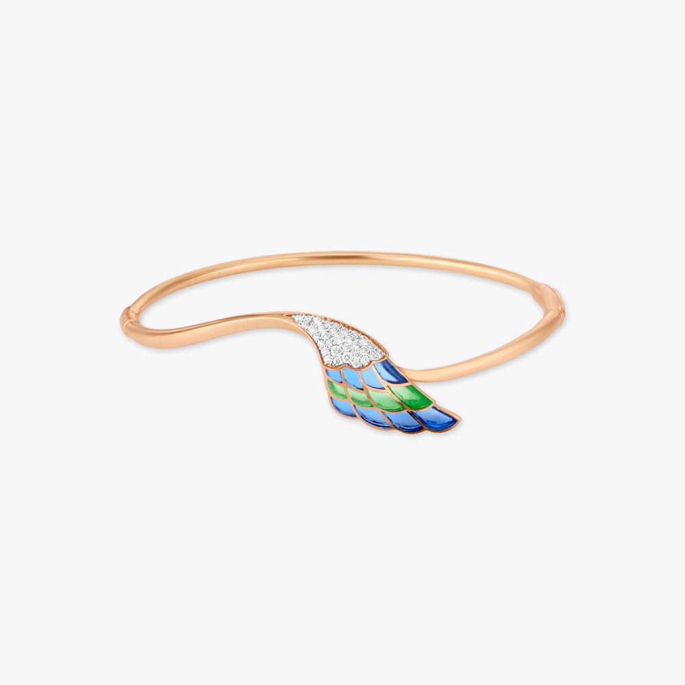 

Luminous Wings Diamond Bangle