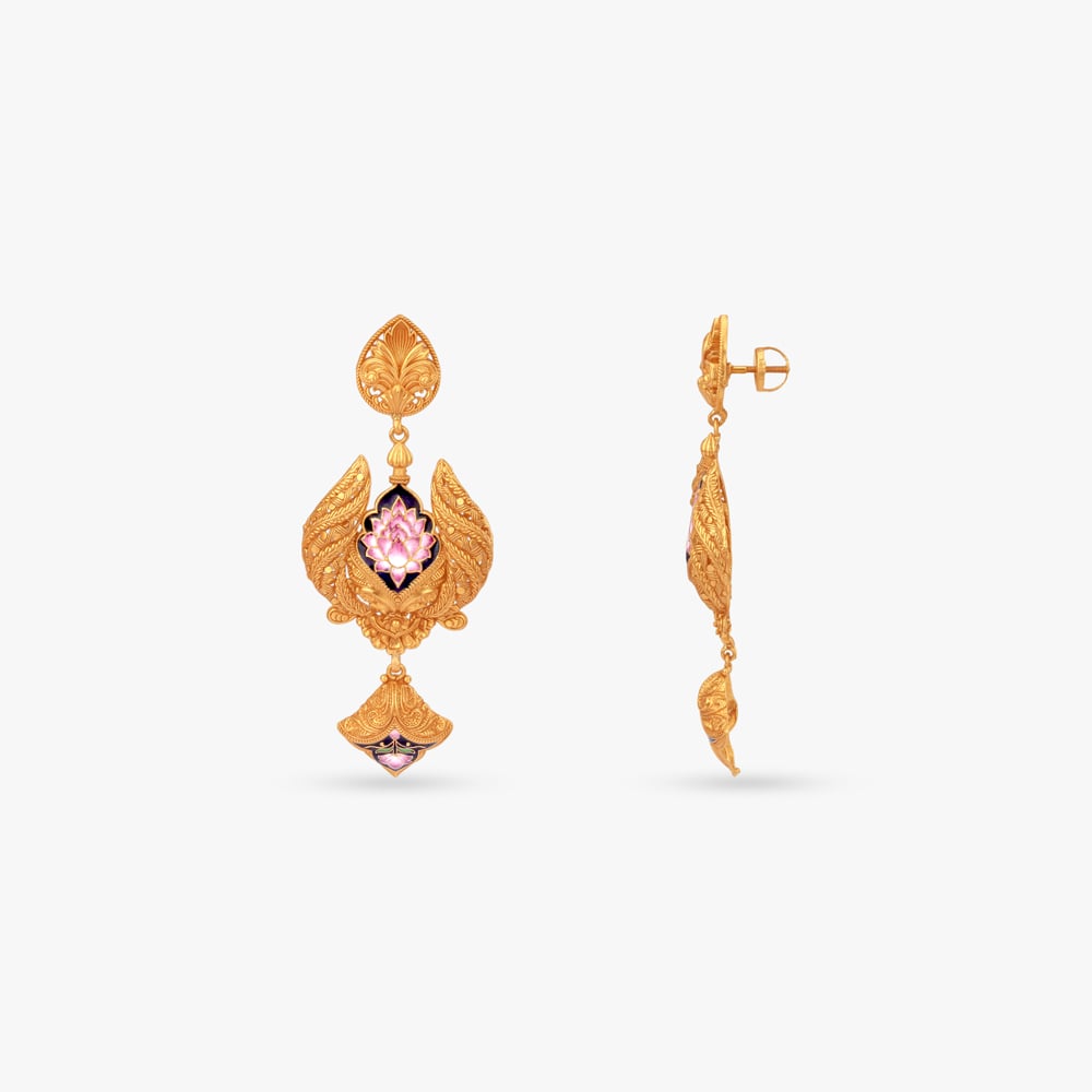 Luminous Wonder Gold Necklace Set,,hi-res image number null