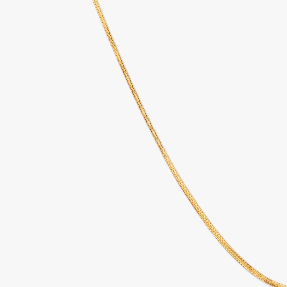 Flat Gleam Gold Chain,,hi-res image number null