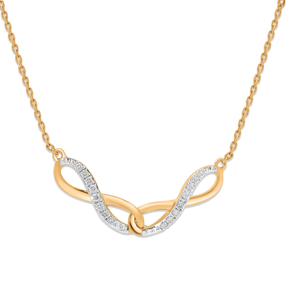 14KT Hypnotizing Diamond Mangalsutra,,hi-res image number null
