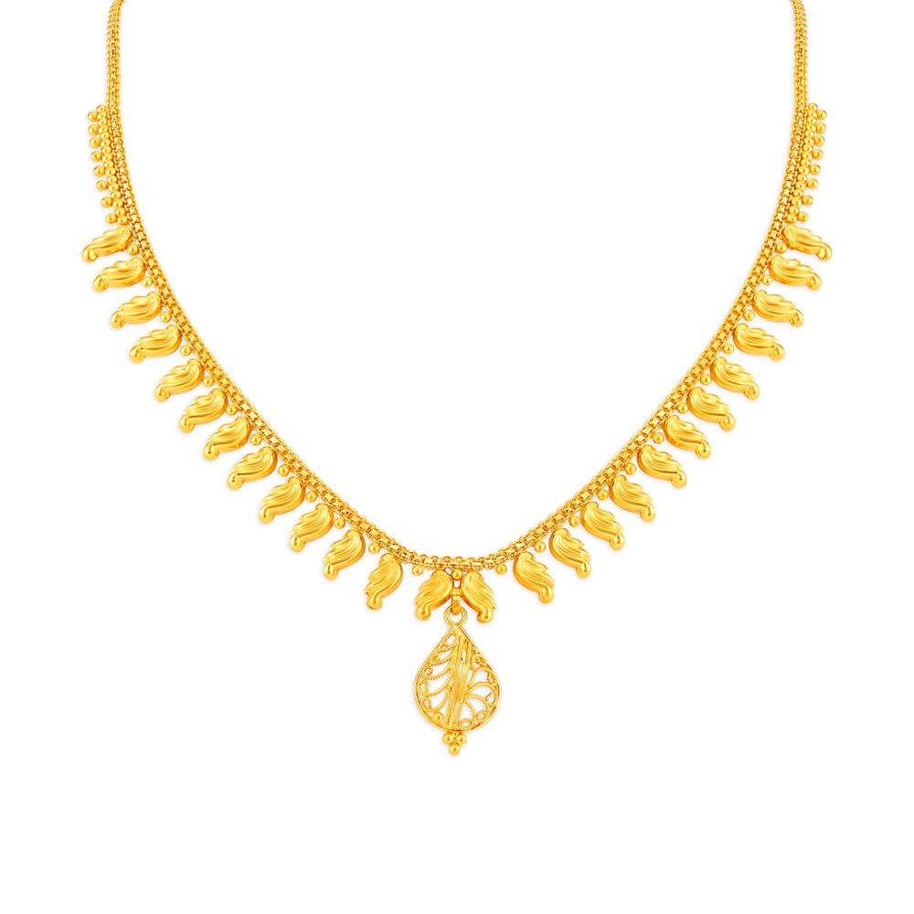 Yellow Gold Necklace Set,,hi-res image number null