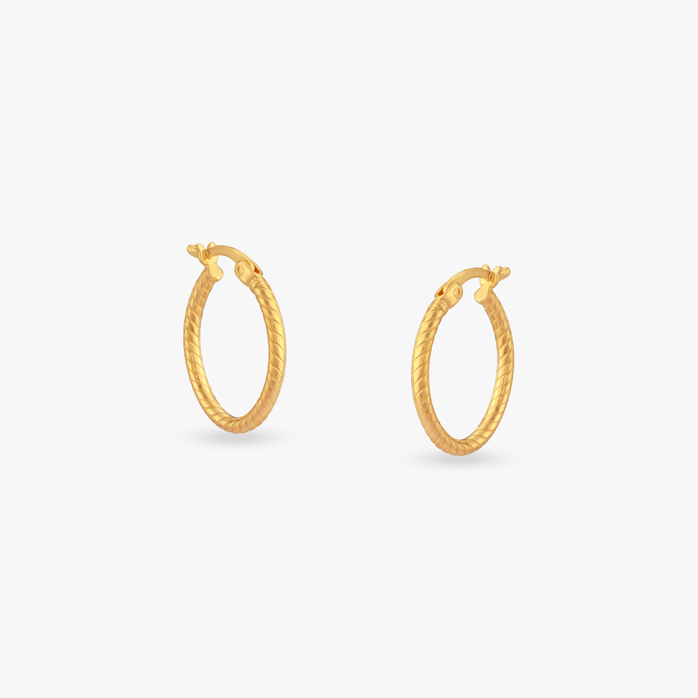 

Helix Radiance Gold Hoop Earrings