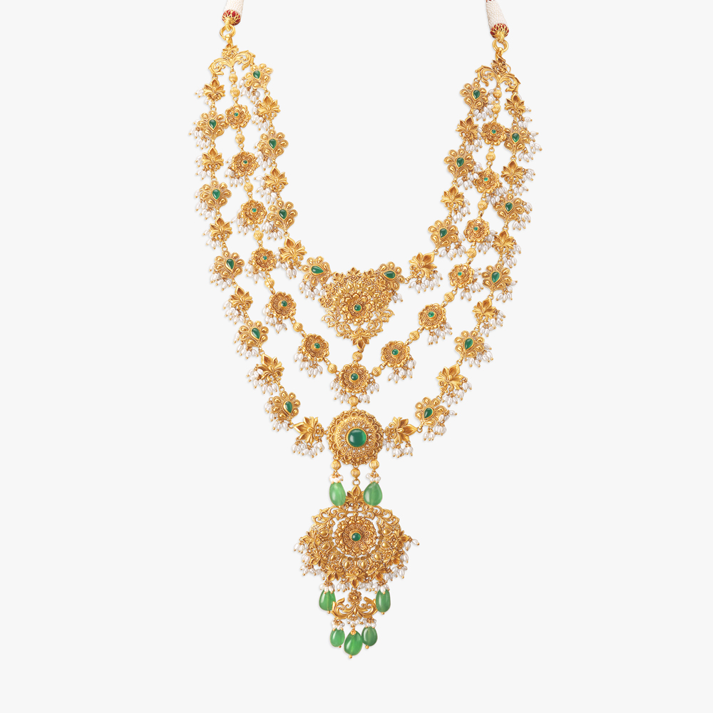 Homage in Gold Necklace Set,,hi-res image number null