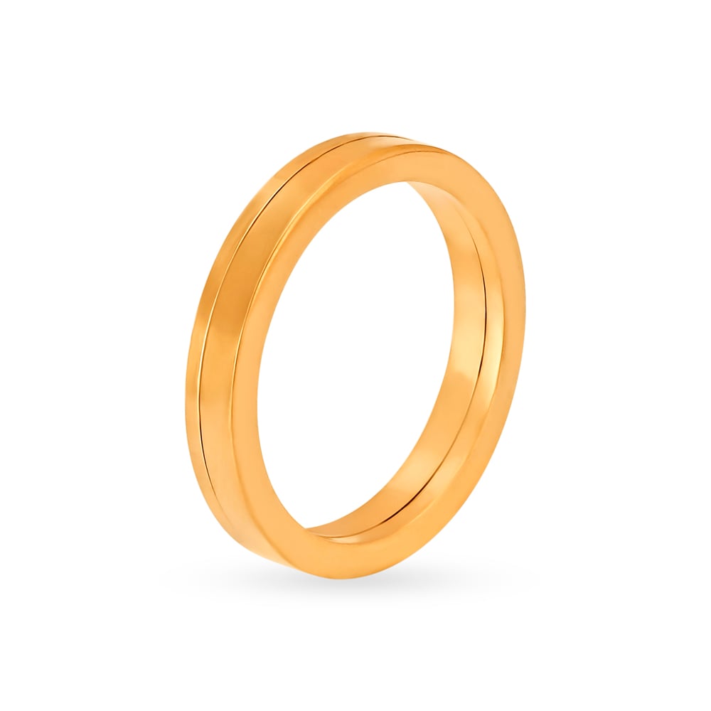 

Brilliant 22 Karat Yellow Gold Finger Ring