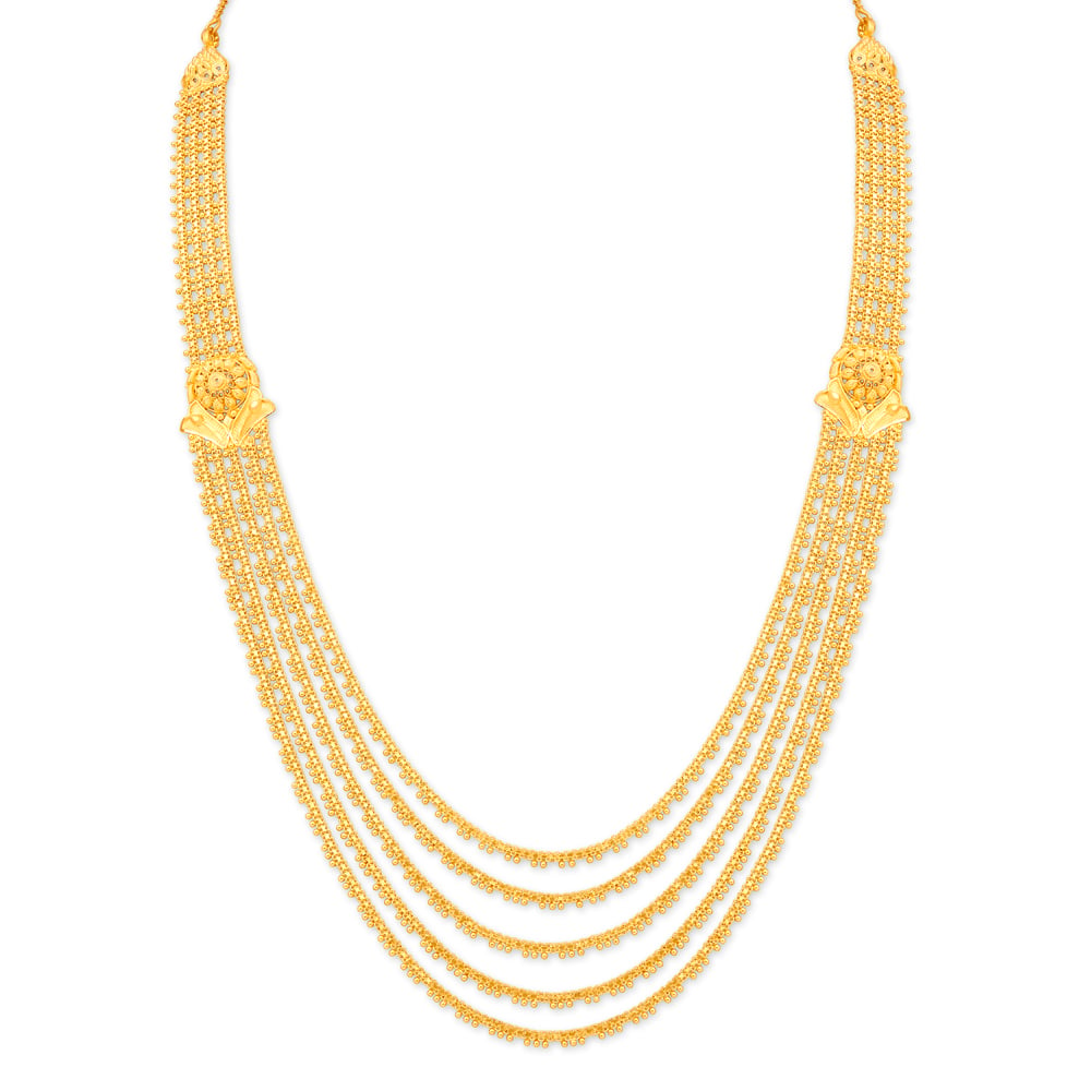 Alluring Gold Shahi Haar for the Maharashtrian Bride