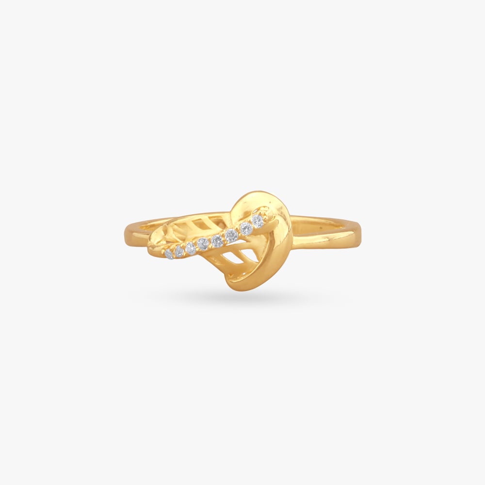 

Twist Shine Gold Ring