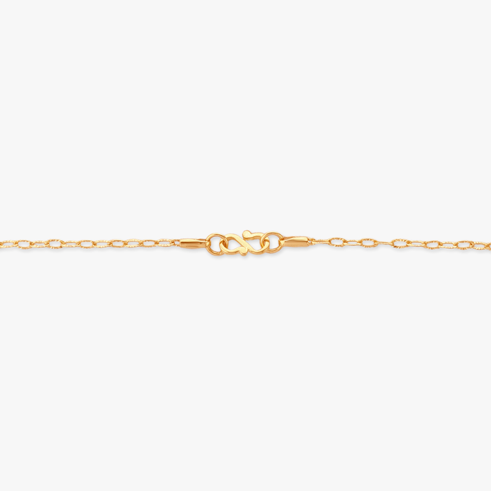 Oval Gleam Gold Chain,,hi-res image number null