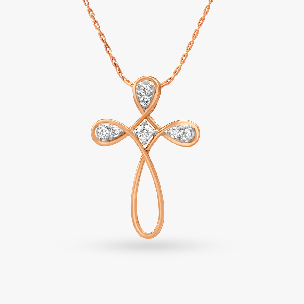 Brilliant Slender Diamond Pendant,,hi-res image number null