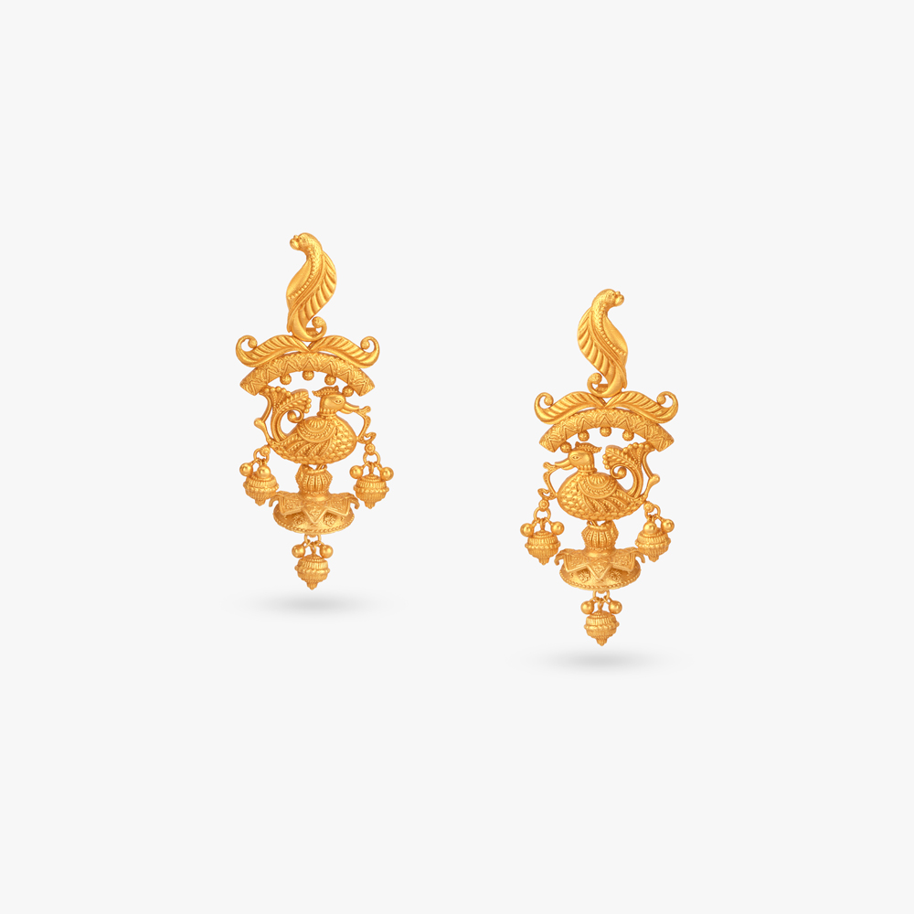 Eternal Flame Gold Necklace set,,hi-res image number null