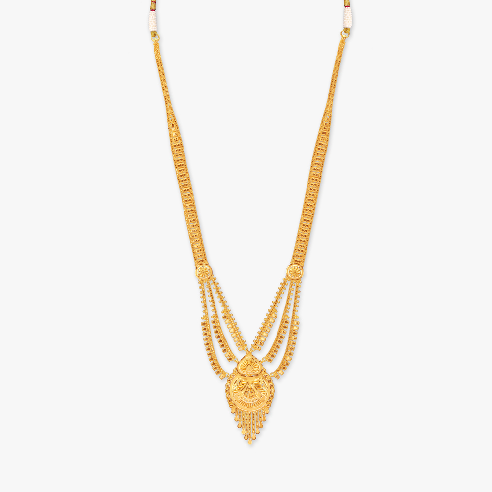 Suncrest Draped Gold Necklace Set,,hi-res image number null