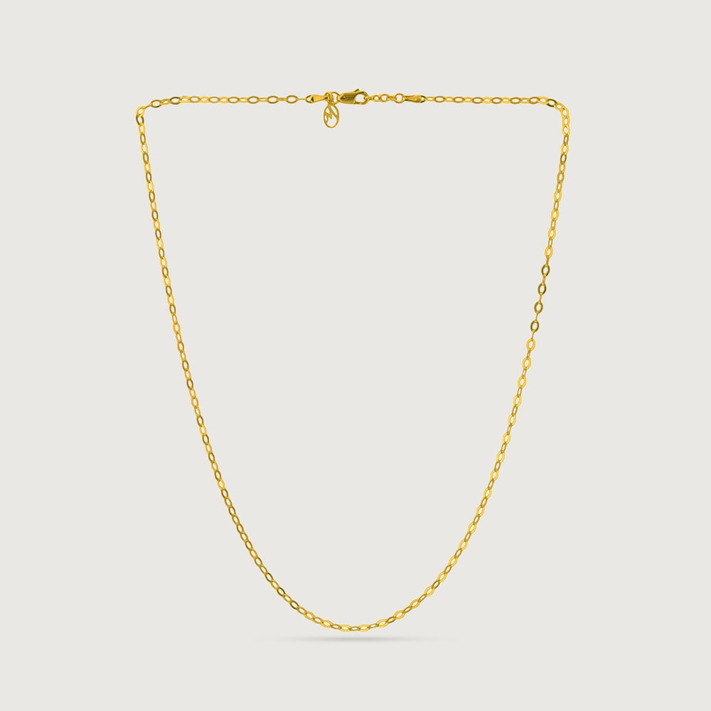 Classic Rolo Link Gold Chain,,hi-res image number null