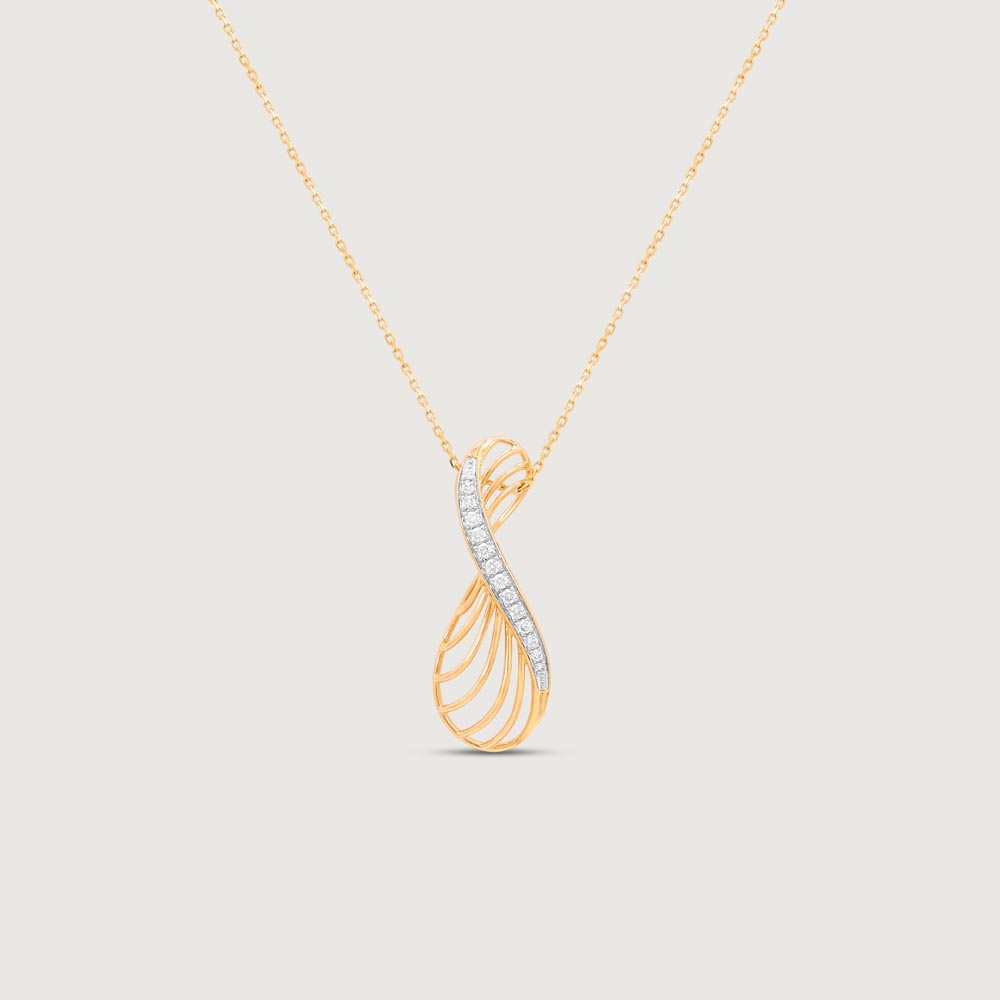 Lustrous Line Diamond Necklace,,hi-res image number null
