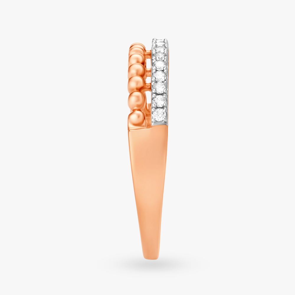 Dotted Elegance Diamond Ring,,hi-res image number null
