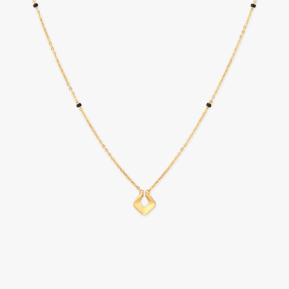 

Petal Drop Gold Mangalsutra