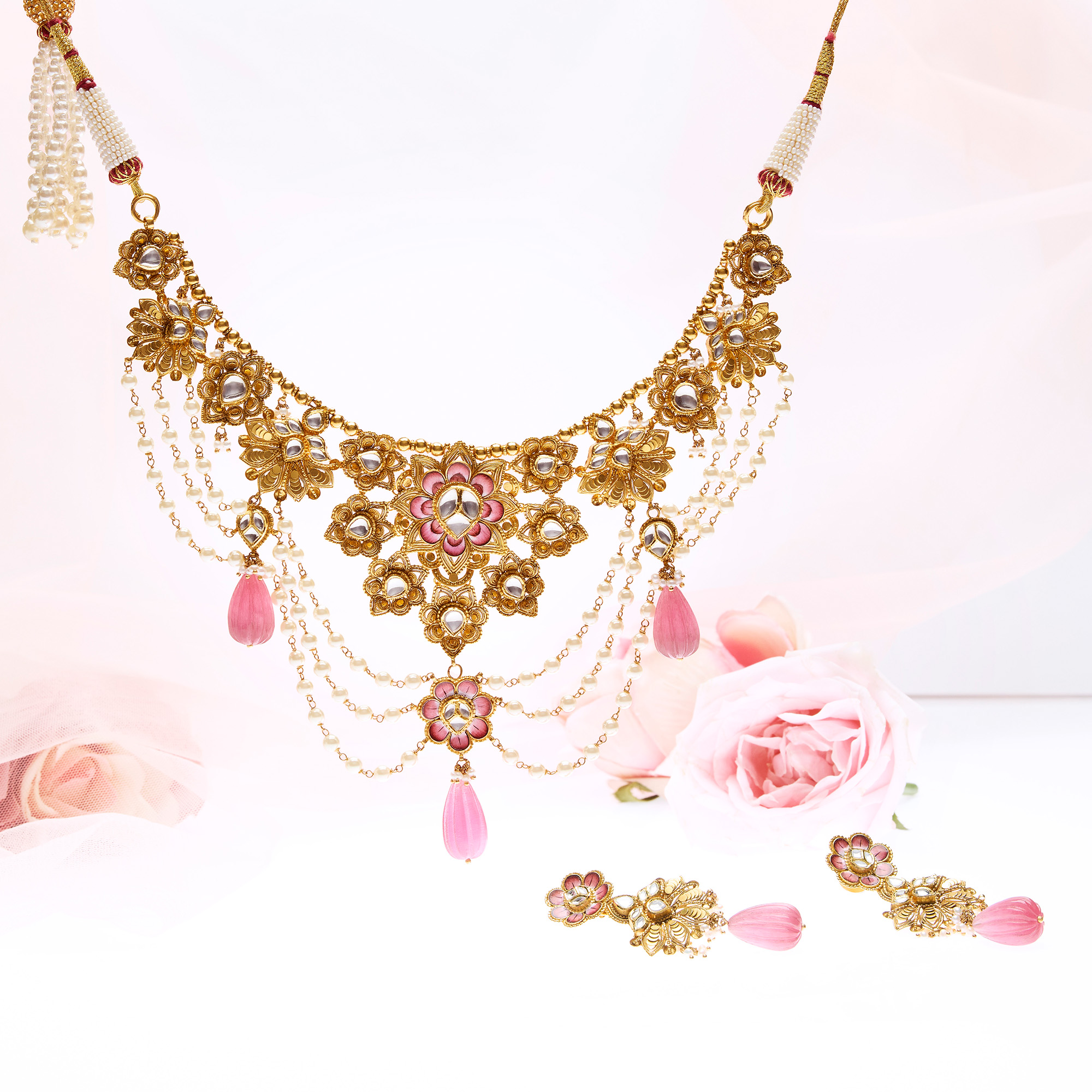 An Enchanted Trail Necklace Set,,hi-res image number null