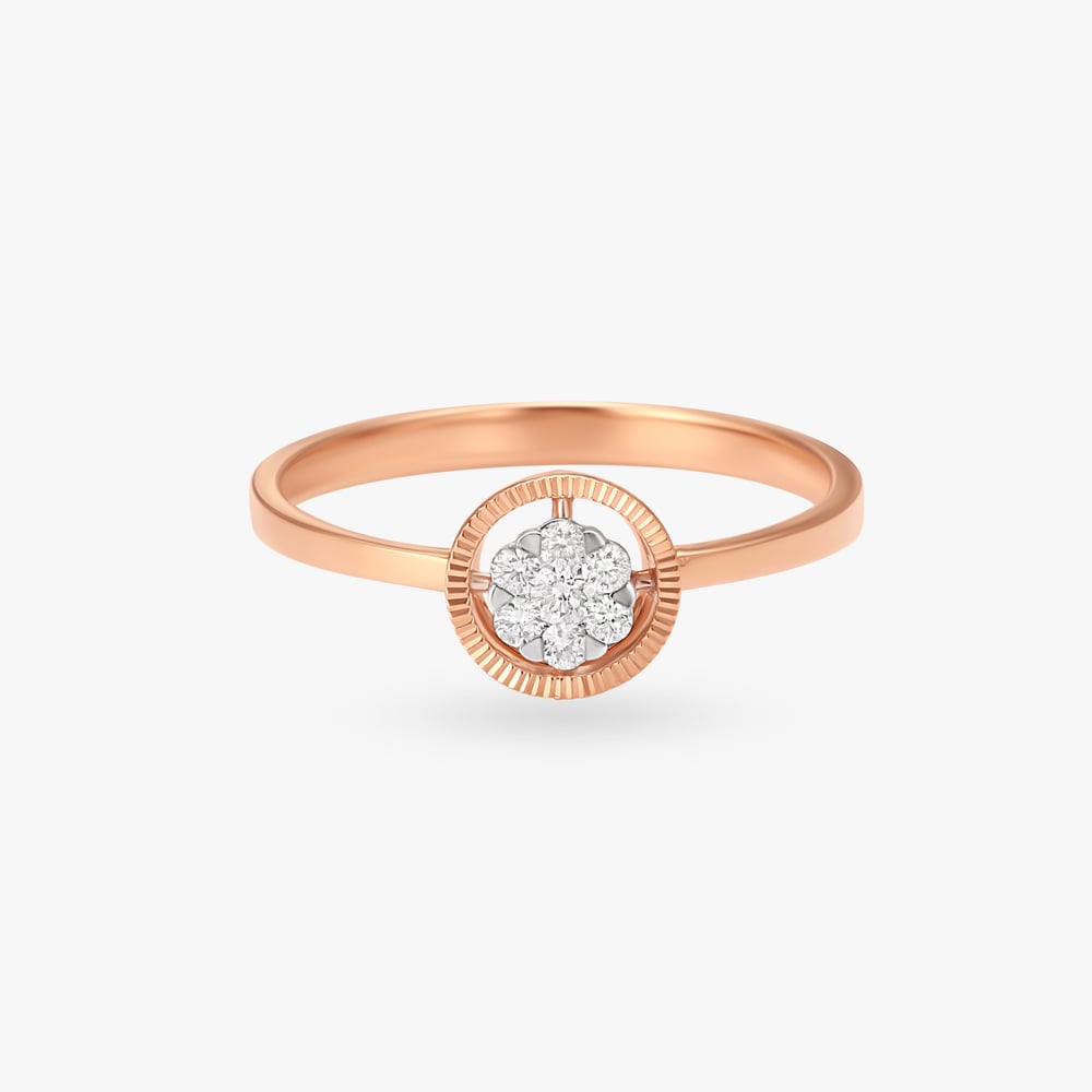 Halo Harmony Diamond Finger Ring,,hi-res image number null