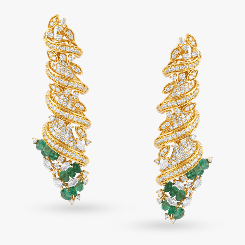 Verdant Vibration Diamond Necklace Set,,hi-res image number null