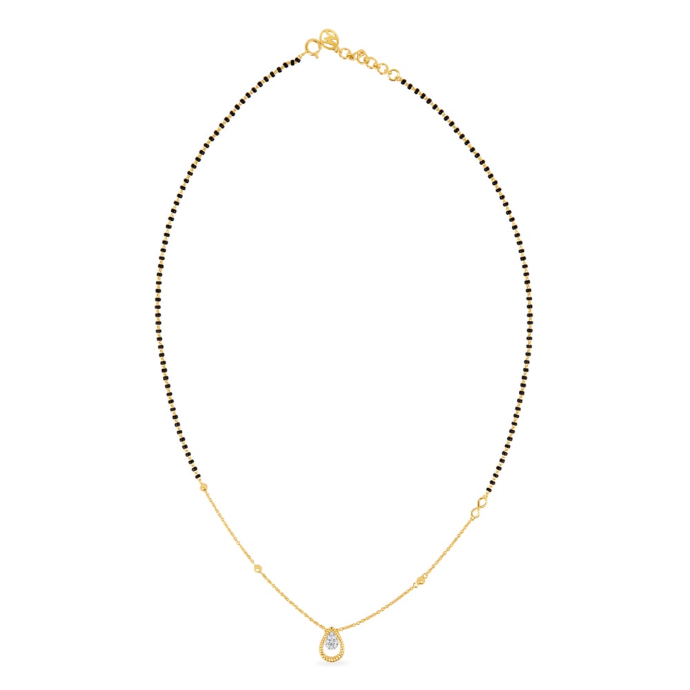 14KT Yellow Gold A Tear Of Joy Mangalsutra,,hi-res image number null