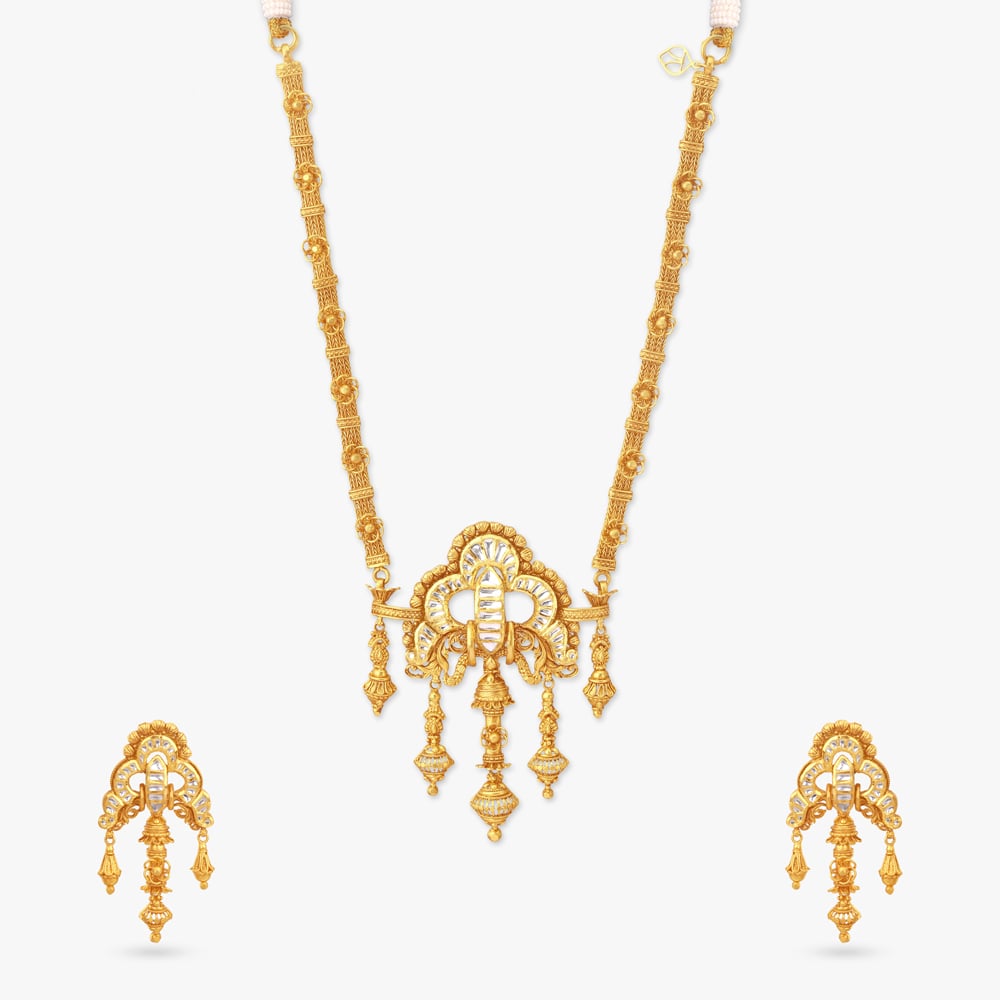 

Tree of Life Gold Necklace Set