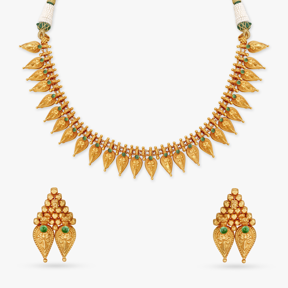 Regal Peacock Necklace Set,,hi-res image number null