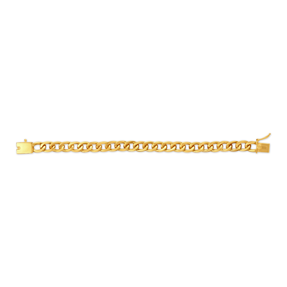 Charming Link Gold Bracelet For Men,,hi-res image number null